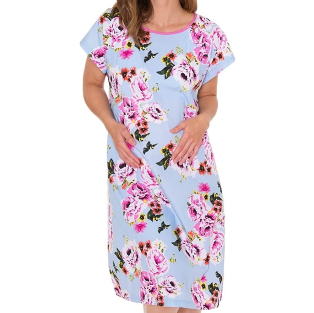 Labor & Delivery Nursing Maternity Hospital Gown